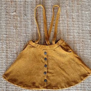 Nwot Zara girls overall jumper